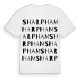 Sharpham ordlek t-shirt