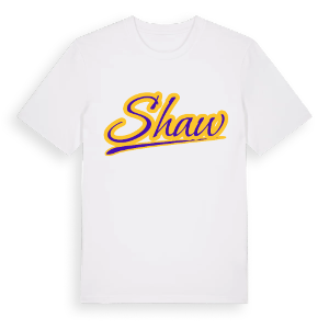Shaw baseball t-shirt – ekologisk bomull t-shirt från Pinshirt