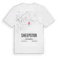 Sheepstor karta t-shirt