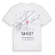 Sheet karta t-shirt