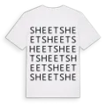 Sheet ordlek t-shirt