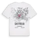 Sheffield karta t-shirt