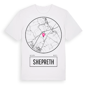 Shepreth t-shirt – ekologisk bomull t-shirt från Pinshirt
