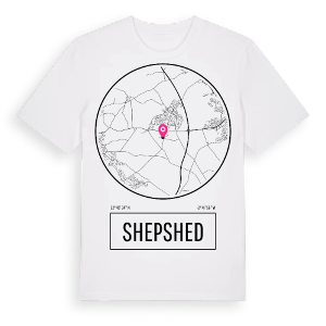 Shepshed t-shirt – ekologisk bomull t-shirt från Pinshirt