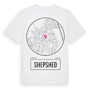 Shepshed t-shirt – ekologisk bomull t-shirt från Pinshirt