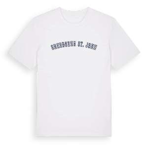 Sherborne St. John college t-shirt – ekologisk bomull t-shirt från Pinshirt