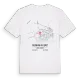 Sherburn in Elmet karta t-shirt