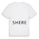 Jag älskar Shere t-shirt stort tryck