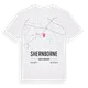 Shernborne karta t-shirt