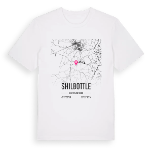 Shilbottle karta t-shirt – ekologisk bomull t-shirt från Pinshirt