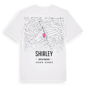 Shirley karta t-shirt – ekologisk bomull t-shirt från Pinshirt