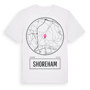 Shoreham t-shirt – ekologisk bomull t-shirt från Pinshirt