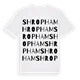 Shropham ordlek t-shirt