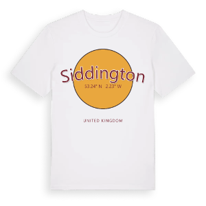 Siddington cirkel t-shirt – ekologisk bomull t-shirt från Pinshirt