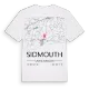 Sidmouth karta t-shirt