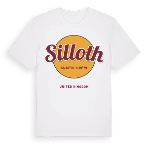 Silloth cirkel t-shirt – ekologisk bomull t-shirt från Pinshirt