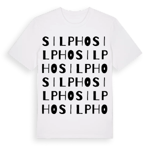 Silpho ordlek t-shirt – ekologisk bomull t-shirt från Pinshirt