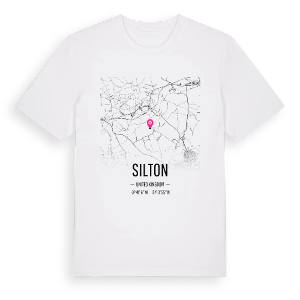 Silton karta t-shirt – ekologisk bomull t-shirt från Pinshirt