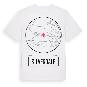 Silverdale t-shirt – ekologisk bomull t-shirt från Pinshirt