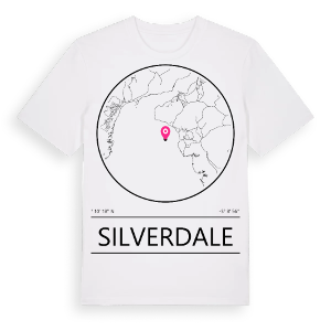 Silverdale t-shirt – ekologisk bomull t-shirt från Pinshirt