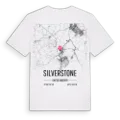 Silverstone karta t-shirt