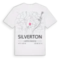 Silverton karta t-shirt