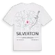 Silverton karta t-shirt