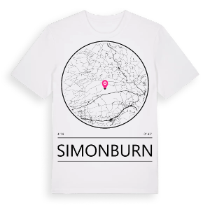 Simonburn t-shirt – ekologisk bomull t-shirt från Pinshirt