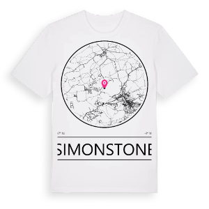 Simonstone t-shirt – ekologisk bomull t-shirt från Pinshirt