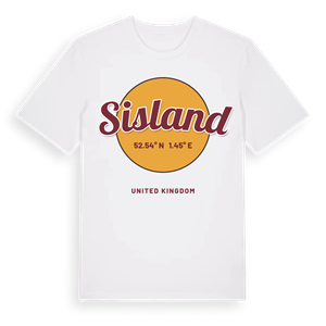 Sisland cirkel t-shirt – ekologisk bomull t-shirt från Pinshirt