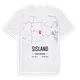 Sisland karta t-shirt