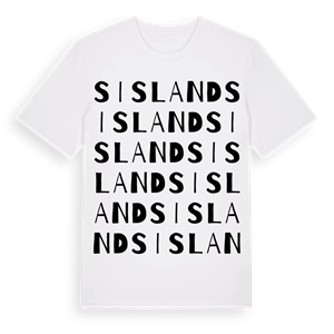Sisland ordlek t-shirt – ekologisk bomull t-shirt från Pinshirt