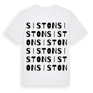 Siston ordlek t-shirt – ekologisk bomull t-shirt från Pinshirt