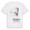 Skegness karta t-shirt