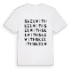Skelwith ordlek t-shirt