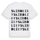 Skendleby ordlek t-shirt