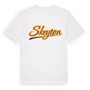 Skeyton baseball t-shirt – ekologisk bomull t-shirt från Pinshirt