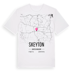 Skeyton karta t-shirt – ekologisk bomull t-shirt från Pinshirt