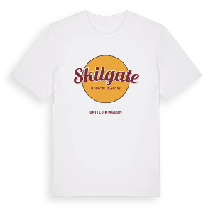 Skilgate cirkel t-shirt – ekologisk bomull t-shirt från Pinshirt
