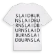 Slaidburn ordlek t-shirt