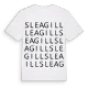 Sleagill ordlek t-shirt