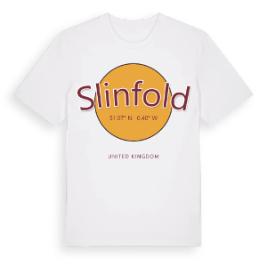 Slinfold cirkel t-shirt – ekologisk bomull t-shirt från Pinshirt