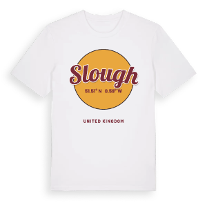 Slough cirkel t-shirt – ekologisk bomull t-shirt från Pinshirt