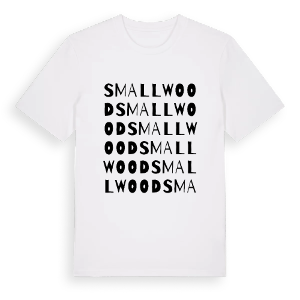 Smallwood ordlek t-shirt – ekologisk bomull t-shirt från Pinshirt