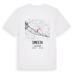 Smeeth karta t-shirt – ekologisk bomull t-shirt från Pinshirt