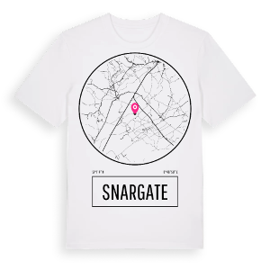 Snargate t-shirt – ekologisk bomull t-shirt från Pinshirt