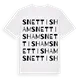 Snettisham ordlek t-shirt