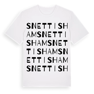 Snettisham ordlek t-shirt – ekologisk bomull t-shirt från Pinshirt