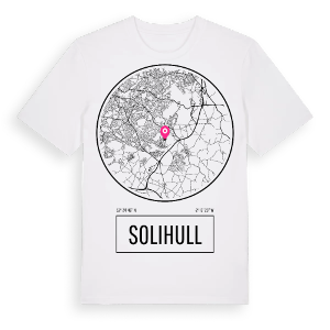 Solihull t-shirt – ekologisk bomull t-shirt från Pinshirt