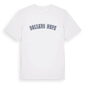 Sollers Hope college t-shirt – ekologisk bomull t-shirt från Pinshirt
